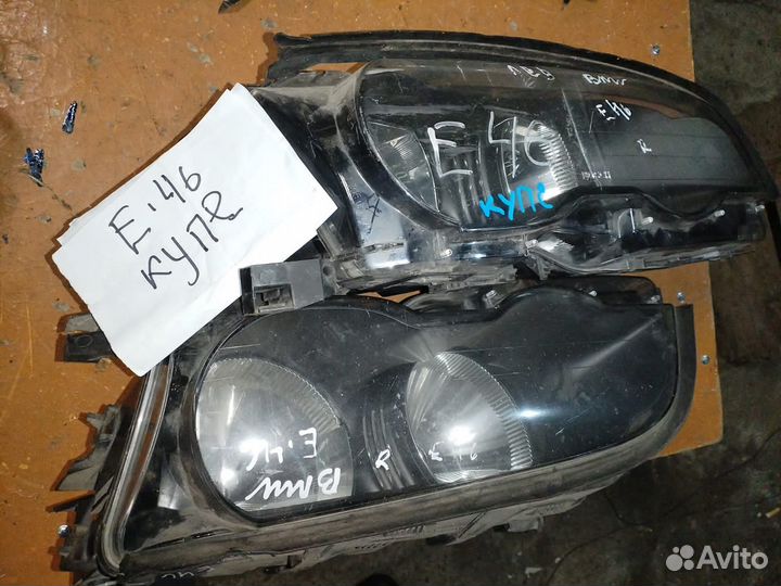Фары на bmw e 46 купе