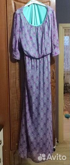 Платье с поясом