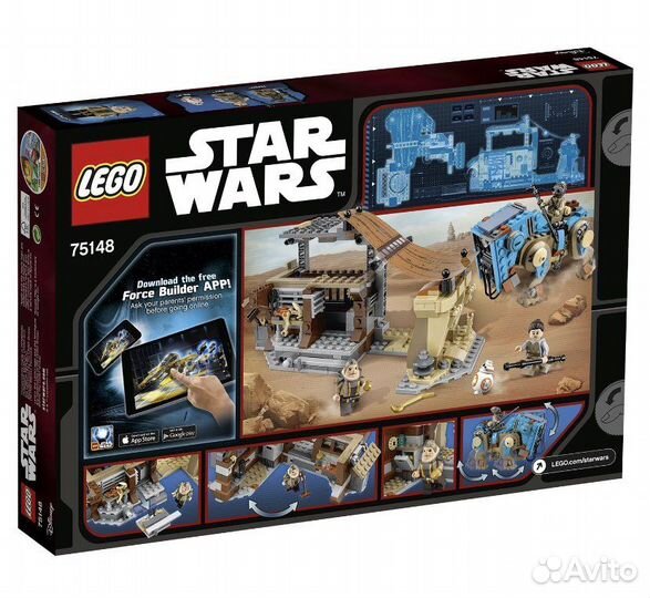 Lego Star Wars 75148 Столкновение на Джакку