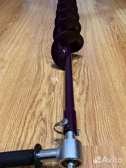 Ледобур шнек под шуруповёрт