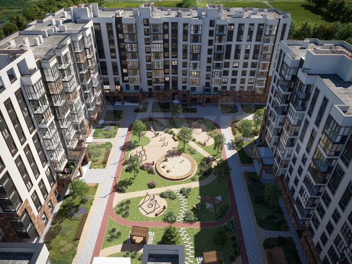 4-к. квартира, 68,9 м², 8/9 эт.