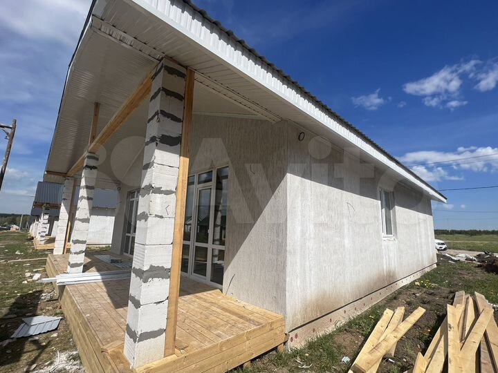 Коттедж 115 м² на участке 6,5 сот.