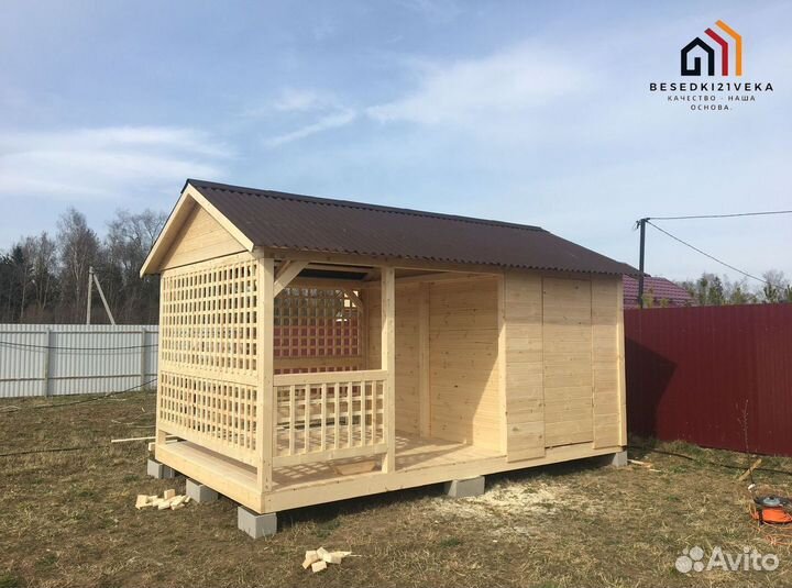 Беседка для дачи