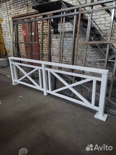 Ограждение для террас и балконов из дерева