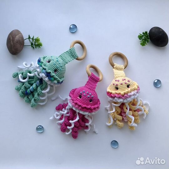 Грызунок-погремушка Медуза