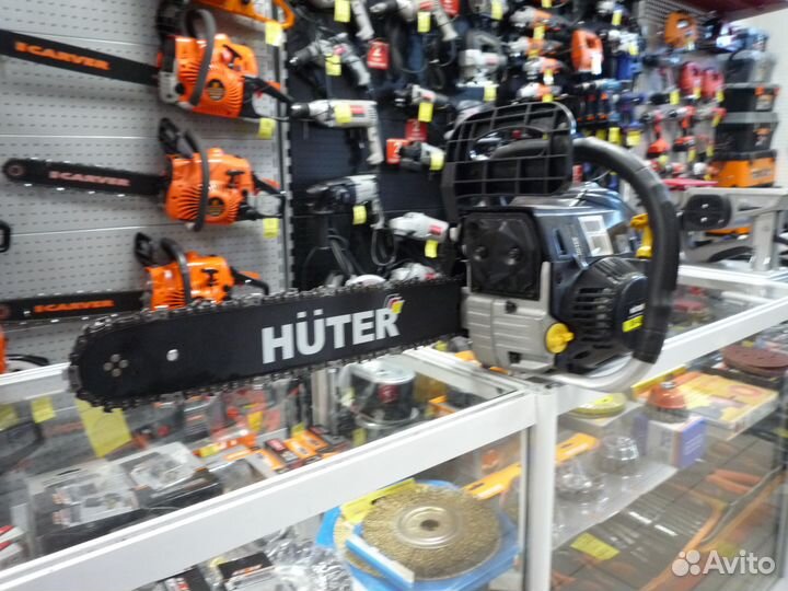 Бензопила Huter BS-45 (шина 18 дюйм)