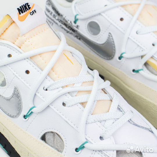 Кроссовки Nike Blazer Low x Off-White Wmns White