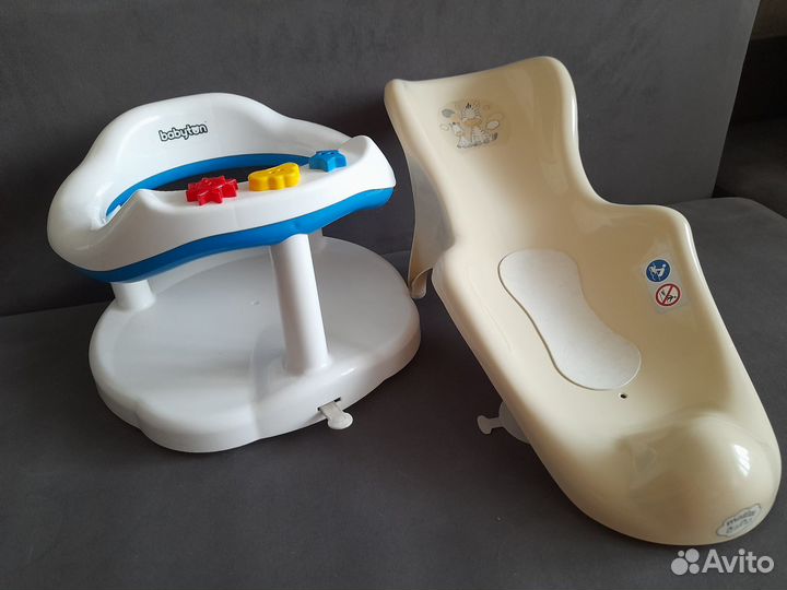 Горка и стульчик для купания