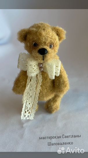 Мишка тедди вязаный