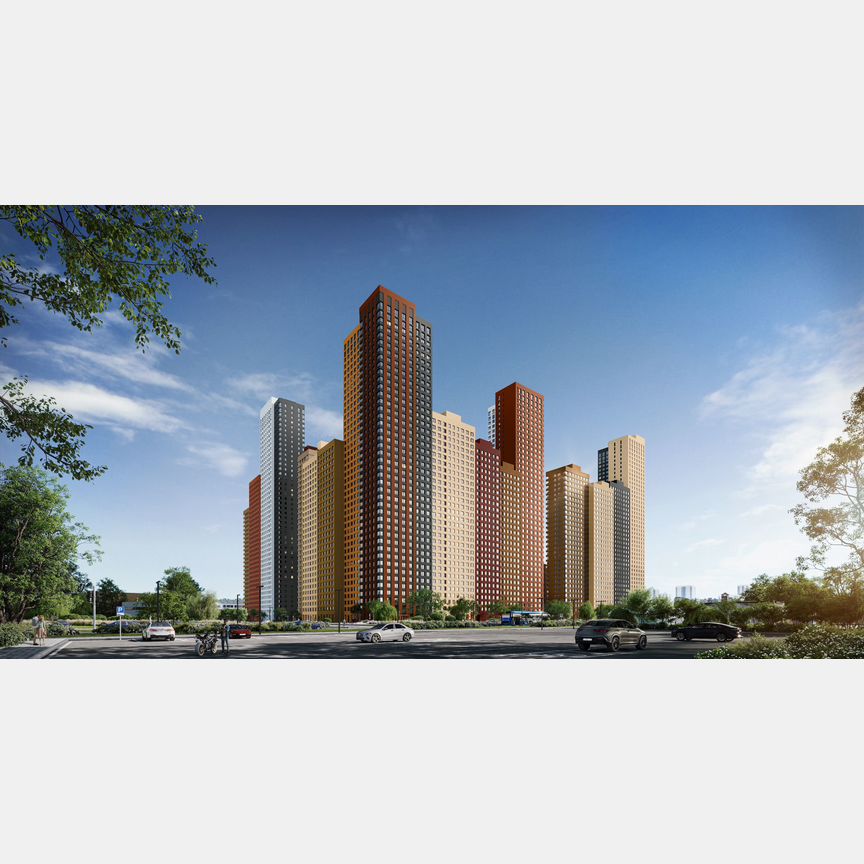 2-к. квартира, 58,6 м², 27/27 эт.