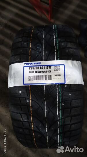 Toyo Observe G3-Ice 295/35 R21
