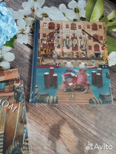 3 книги Мышкин дом Самми и Юлия от Карины Схапман