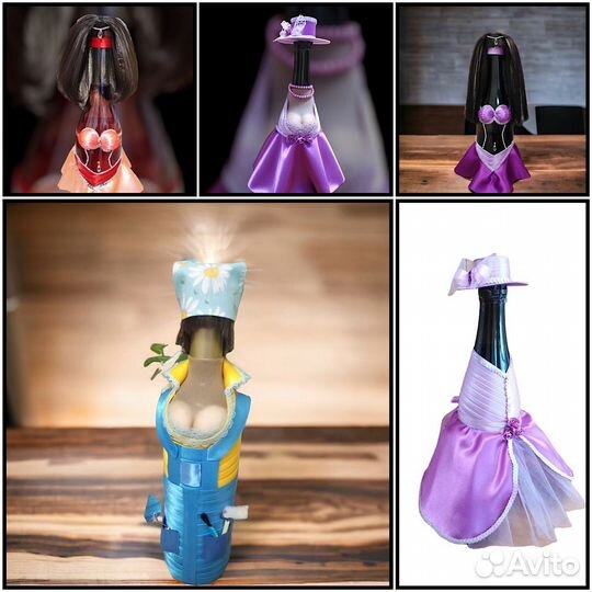 Декоративные бутылки