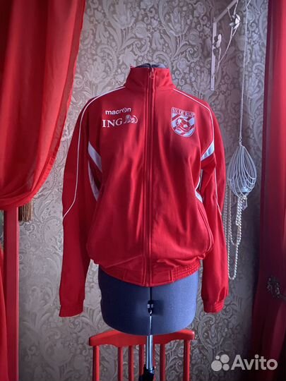 Спортивная кофта macron 44 красный
