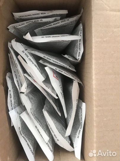 Nespresso descaling средство от накипи неспрессо