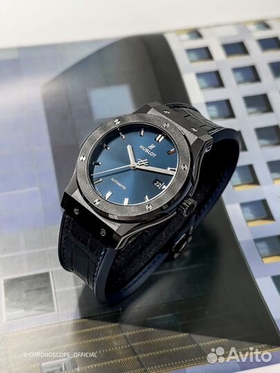 Часы Hublot Classic Fusion Ceramic Blue