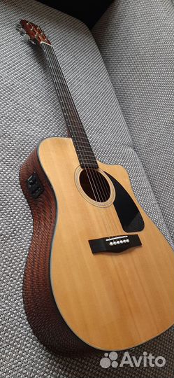 Гитара Fender cd-60 SCE (электроакустика)