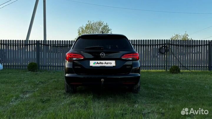 Opel Astra 1.6 AT, 2018, 130 500 км