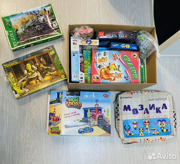 Пазлы и развивающие игры