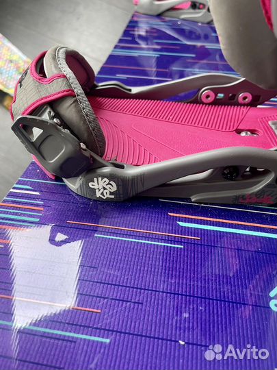 Сноуборд K2 с креплениями женский 146