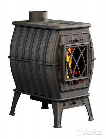 Печь-камин отопительно-варочная «Бахта»