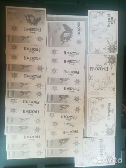 Наклейки Панини Холодное сердце