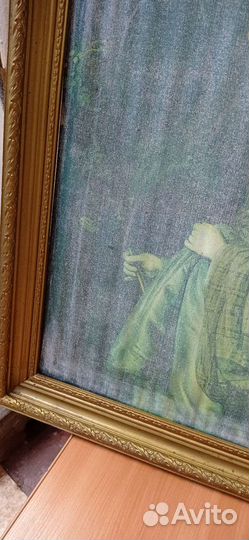 Деревянная рама с подрамником, багет из дерева