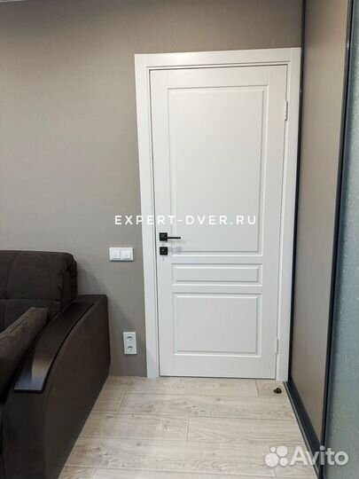 Дверь межкомнатная белая эмаль в наличии