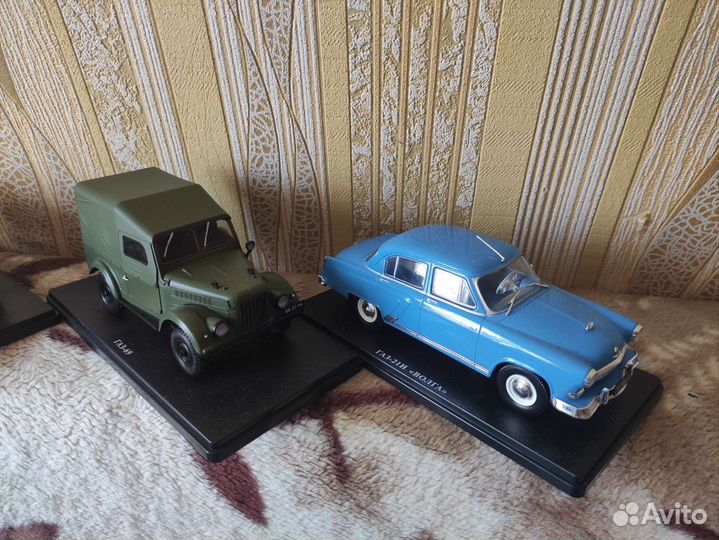 Hachette collection легендарные советские авто1/24