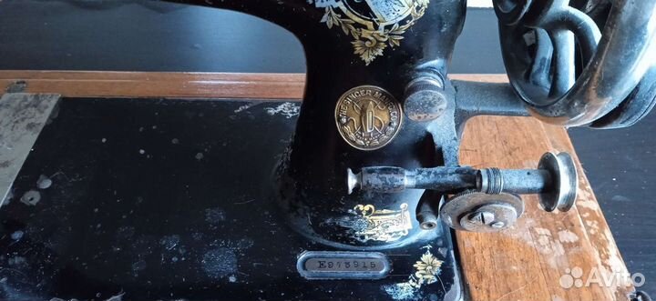Антикварная швейная машинка Зингер 1908