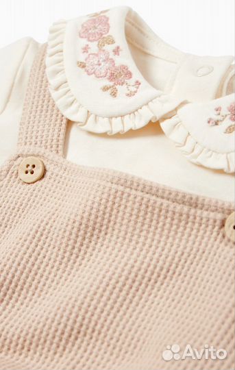 Комплект C&A: сарафан+лонгслив 92, 98 см