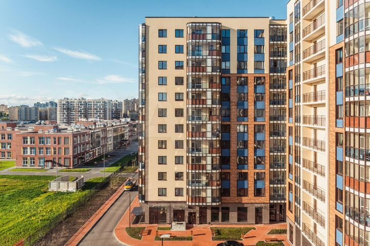 2-к. квартира, 57,3 м², 10/12 эт.