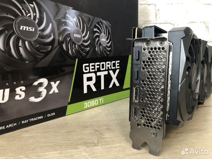 Видеокарта MSI rtx 3080 ti 12gb