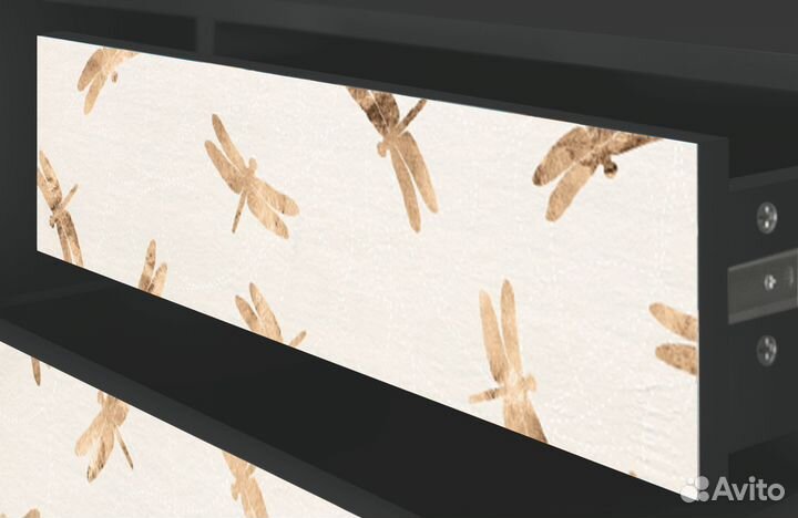 Тв-тумба T4 - Антрацит - Nude Dragonflies