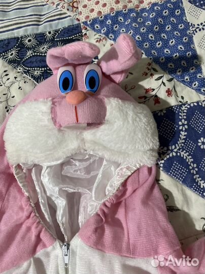 Комбинезон костюм зайчика на 3-4 года