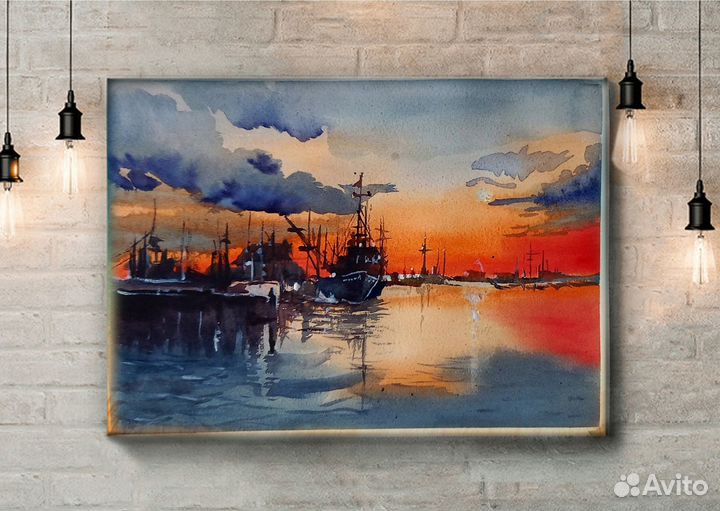 Акварельные картины