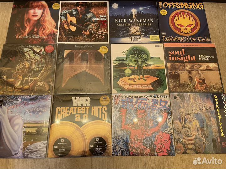 Виниловые пластинки (новые)