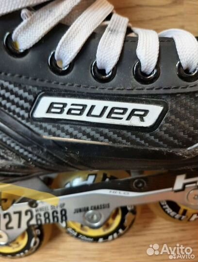 Хоккейные ролики bauer RS