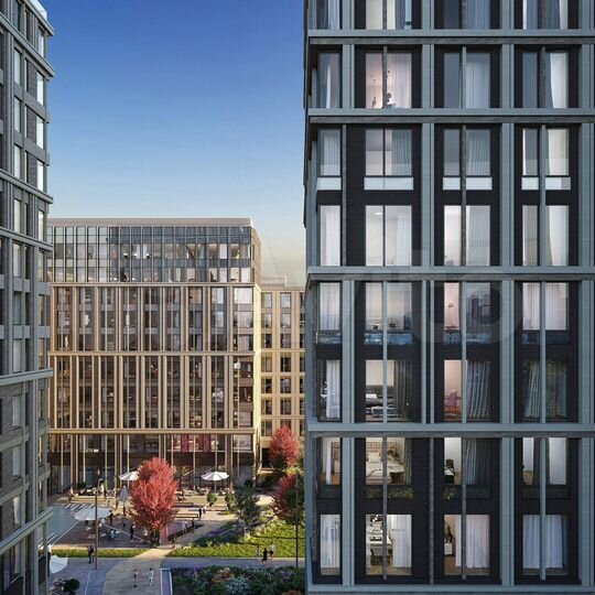 Квартира-студия, 61,3 м², 6/16 эт.