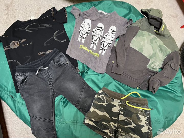 Одежда пакетом для мальчика 104/110 Mothercare