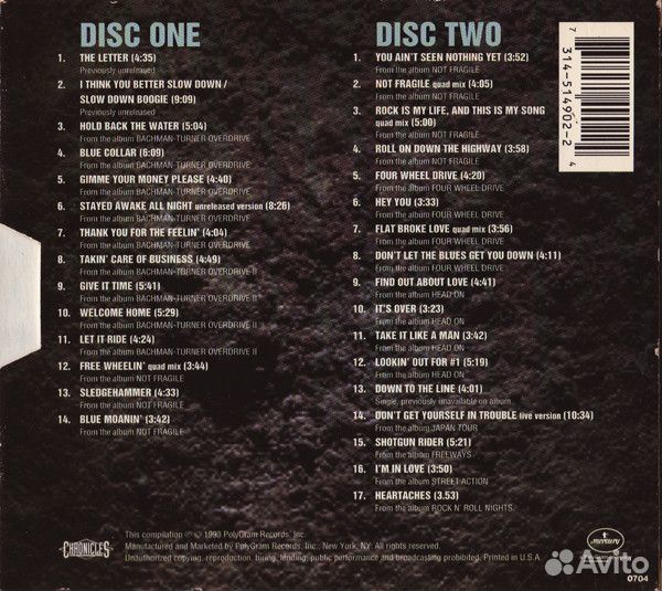 Bachman-Turner Overdrive - The Anthology