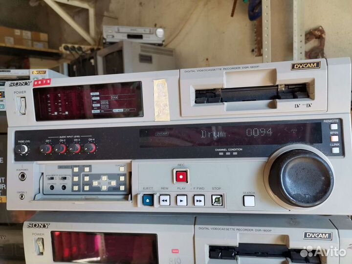 Видеомагнитофон dvcam Sony DSR-1800P. реквизит