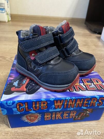 Ботинки утепленные 21