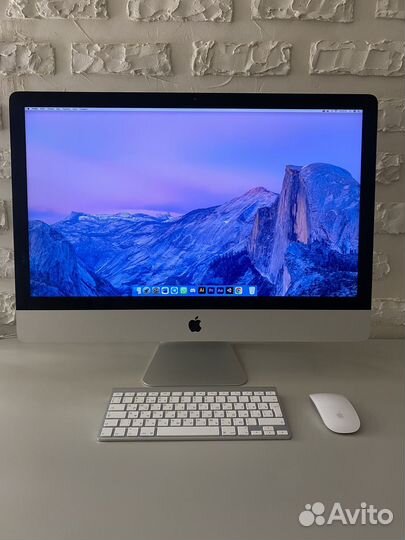 Apple iMac Late 2012, 27+клавиатура, мышь