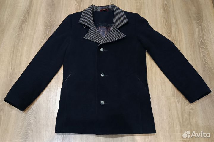 Пальто мужское черное 44