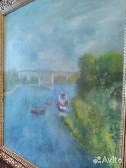 Картина маслом на холсте пейзаж