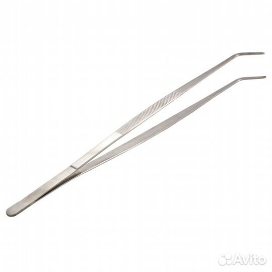 FR08 Пинцет изогнутый 40см