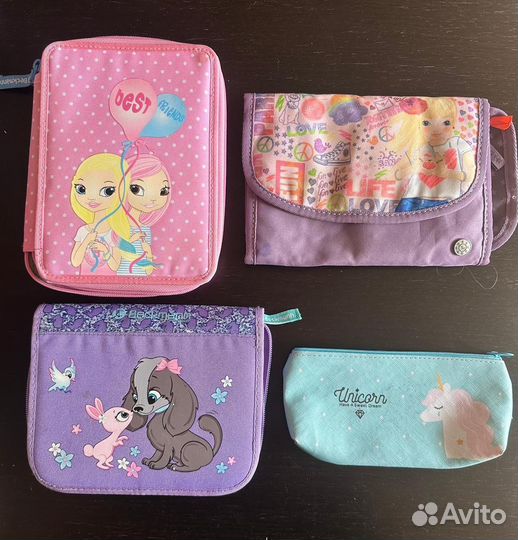 Детские пеналы и косметички