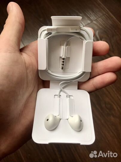 Наушники apple earpods проводные 3.5 ориг