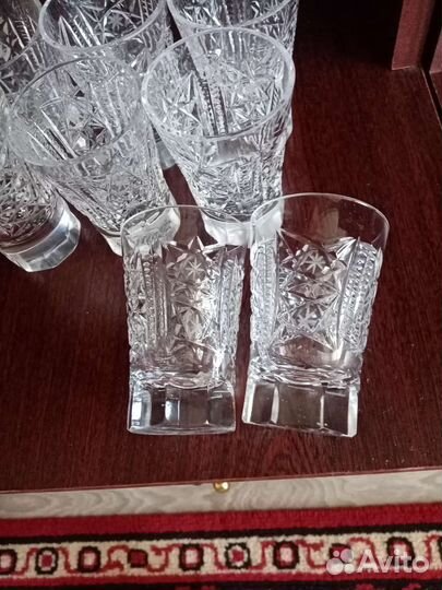 Хрустальные рюмки 100мл